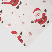 かわいいレトロサンタクリスマスティッシュペーパー 薄葉紙 (詳細)