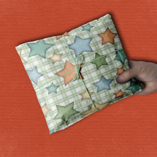 かわいいレトロスターforベビー 薄葉紙