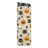 かわいいレトロハロウィーンパターン タンブラー (回転右)