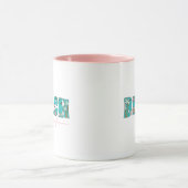 かわいいレトロビーチライフコーヒー マグカップ (中央)