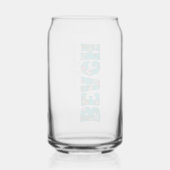 かわいいレトロビーチライフ ガラス缶 (裏面)