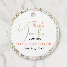 かわいいレトロフラワーの花嫁のシャワー