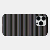 かわいいレトロモダンストライプ iPhoneケース (裏面横)