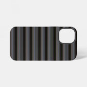 かわいいレトロモダンストライプ iPhoneケース (裏面横)
