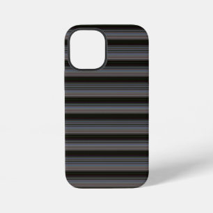 かわいいレトロモダンストライプ iPhone 12 MINIケース