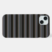 かわいいレトロモダンストライプ iPhoneケース (裏面横)
