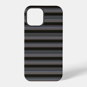 かわいいレトロモダンストライプ iPhone 12 PROケース