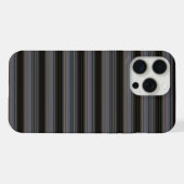 かわいいレトロモダンストライプ iPhoneケース (裏面横)