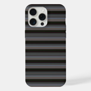 かわいいレトロモダンストライプ iPhone 15 PRO MAXケース