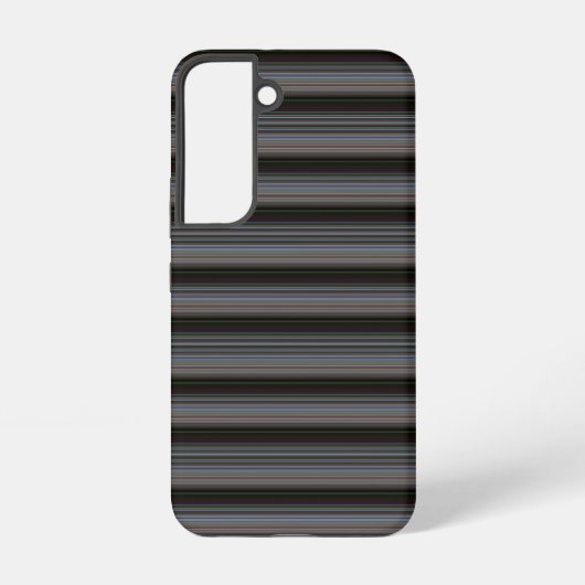 かわいいレトロモダンストライプ SAMSUNG GALAXYケース (裏面)