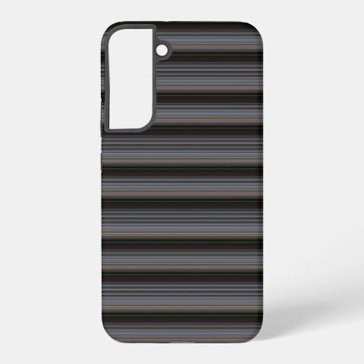 かわいいレトロモダンストライプ SAMSUNG GALAXYケース (裏面)