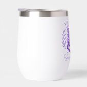 かわいいレトロルイジアナソーシャルクラブワインタンブラー (右面)