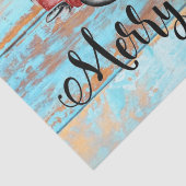 かわいいレトロレッドトラックカントリークリスマス 薄葉紙 (詳細)