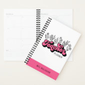 かわいいレトロワイルドフラワーボホ先生 プランナー手帳 (ディスプレー)