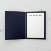 かわいいレトロヴィンテージドーターバースデーパーティー カード (内部)