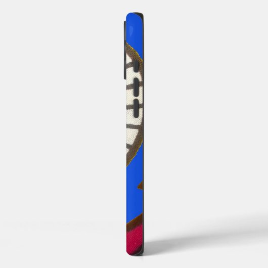 かわいいレトロヴィンテージネイビーブルーいかりアートデザイン Case-Mate iPhoneケース (裏面 / 左)