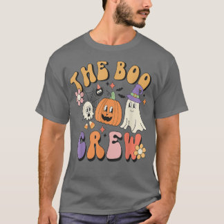 かわいいレトロヴィンテージハロウィーン幽霊ブカボチャSpi Tシャツ