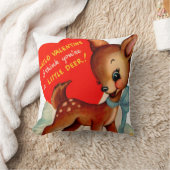 かわいいレトロヴィンテージバレンタインデーコール クッション (ブランケット)