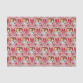 かわいいレトロヴィンテージバレンタインパーティー 薄葉紙 (正面)