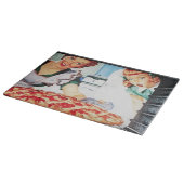 かわいいレトロヴィンテージパイベーキング カッティングボード (角)