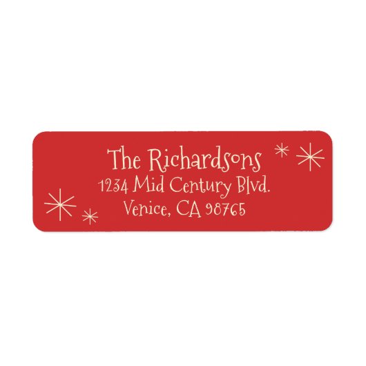 かわいいレトロヴィンテージ懐かしいクリスマス ラベル (正面)