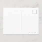 かわいいレトロヴィンテージ料理レディ シーズンポストカード (裏面)