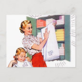 かわいいレトロヴィンテージ ポストカード (正面)