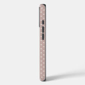 かわいいレトロ水玉ガールズ用デザイン Case-Mate iPhoneケース (裏面 / 左)