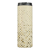 かわいいレトロ水玉模様ヴィンテージCam Photo Graduate タンブラー (裏面)