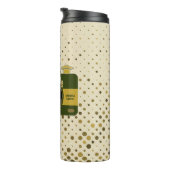 かわいいレトロ水玉模様ヴィンテージCam Photo Graduate タンブラー (回転右)