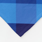 かわいいレトロ海ブループライド大フリースブランケット フリースブランケット (角)