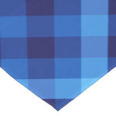 かわいいレトロ海ブループレイドミディアムテーブルランナー ミディアムテーブルランナー (コーナー)