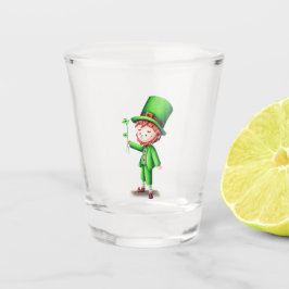 かわいいレプレシャンSt patricks day ショットグラス