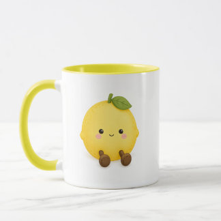 かわいいレモンのコーヒーマグカップ マグカップ