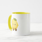 かわいいレモンのコーヒーマグカップ マグカップ (正面左)