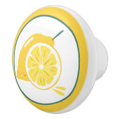 かわいいレモンのフルーツキッチンデッキ セラミックノブ