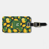 かわいいレモンの荷物タグ ラゲッジタグ (正面横)