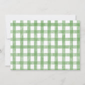 かわいいレモンの誕生日 招待状 (裏面)