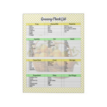 かわいいレモンパイの食料品リスト