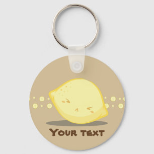 かわいいレモンフルーツKeychain キーホルダー