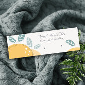 かわいいレモンフルーティはっきりした抽象芸術イヤリングディスプレイ スキニー名刺