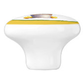 かわいいレモン好きのキッチン セラミックノブ (側面)