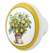 かわいいレモン好きのキッチン セラミックノブ (右)