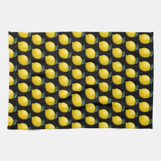 かわいいレモン キッチンタオル (横)