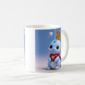 かわいいロイヤルマスコット コーヒーマグカップ (正面右)