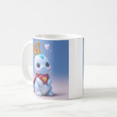 かわいいロイヤルマスコット コーヒーマグカップ (正面左)