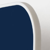 かわいいロケット船の宇宙漫画イラストレーション ピックルボールラケット (左詳細)