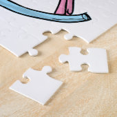 かわいいロッキングホース ジグソーパズル (側面)