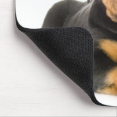 かわいいロッティパピードッグギフトロットワイラー マウスパッド (コーナー)