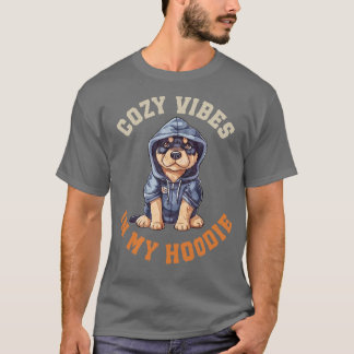 かわいいロッティ犬 Tシャツ